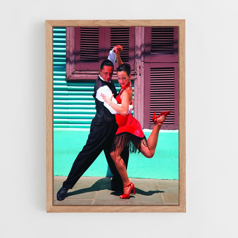 Poster Tango Verde – affiche Danse (vue 4)